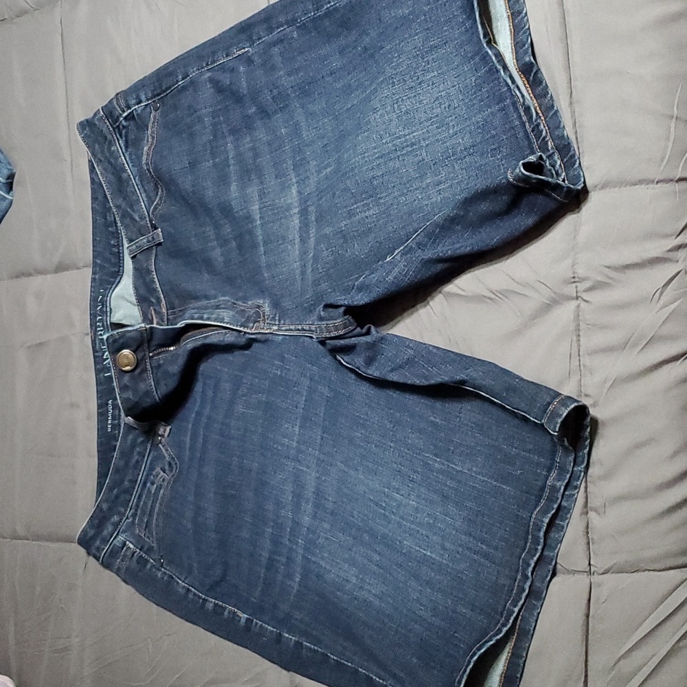 Lane Bryant Bermuda Shorts 2 pair size 18